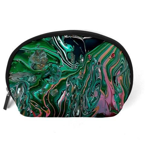 Malachite  Accessory Pouch (Large) from ArtsNow.com Back