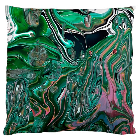 Malachite  Standard Premium Plush Fleece Cushion Case (Two Sides) from ArtsNow.com Front