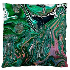 Malachite  Standard Premium Plush Fleece Cushion Case (Two Sides) from ArtsNow.com Front