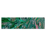 Malachite  Oblong Satin Scarf (16  x 60 )