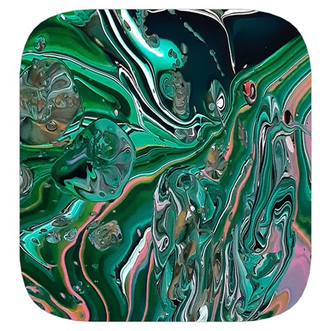 Malachite  Toiletries Pouch from ArtsNow.com Side Right