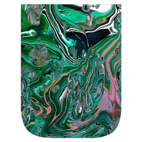 Malachite  Waist Pouch (Large) from ArtsNow.com Front Pocket