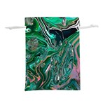 Malachite  Lightweight Drawstring Pouch (S)