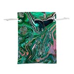 Malachite  Lightweight Drawstring Pouch (L)