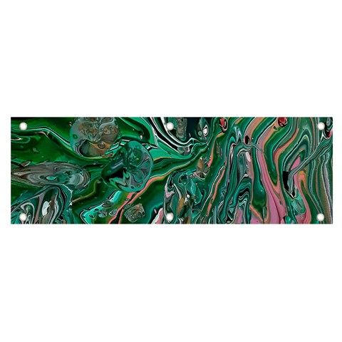 Malachite  Banner and Sign 6  x 2  from ArtsNow.com Front