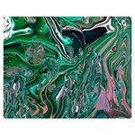 Malachite  Premium Plush Fleece Blanket (Medium)