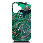 Malachite  iPhone 16 Black UV Print PC Hardshell Case