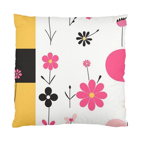 Minimalist Pattern With Simple Lines,flower And Shapes, Creating A Clean And Modern Standard Cushion Case (Two Sides) from ArtsNow.com Front