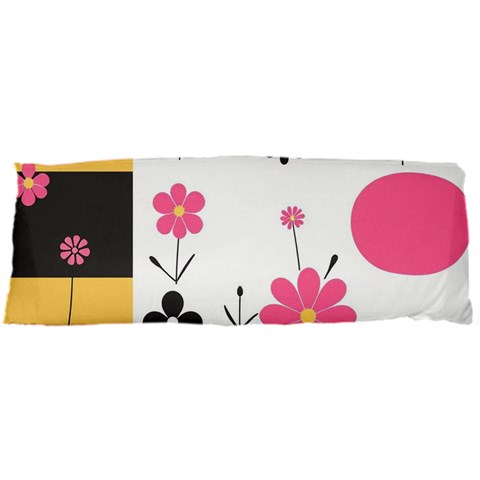 Minimalist Pattern With Simple Lines,flower And Shapes, Creating A Clean And Modern 15 x40  Body Pillow Case Dakimakura (Two Sides) from ArtsNow.com Front