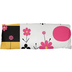 Minimalist Pattern With Simple Lines,flower And Shapes, Creating A Clean And Modern 25 x67  Body Pillow Case Dakimakura (Two Sides) from ArtsNow.com Front