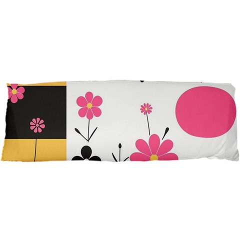 Minimalist Pattern With Simple Lines,flower And Shapes, Creating A Clean And Modern 25 x71  Body Pillow Case Dakimakura (Two Sides) from ArtsNow.com Front