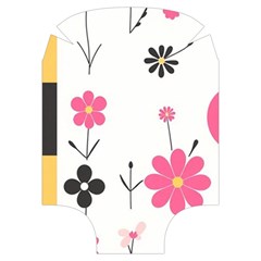 Minimalist Pattern With Simple Lines,flower And Shapes, Creating A Clean And Modern Luggage Cover (Medium) from ArtsNow.com Back