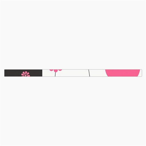 Minimalist Pattern With Simple Lines,flower And Shapes, Creating A Clean And Modern Roll Up Canvas Pencil Holder (S) from ArtsNow.com Strap