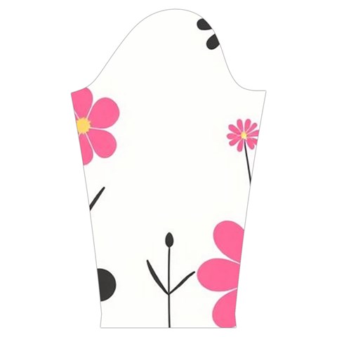 Minimalist Pattern With Simple Lines,flower And Shapes, Creating A Clean And Modern Kids  Midi Sailor Dress from ArtsNow.com Sleeve Right