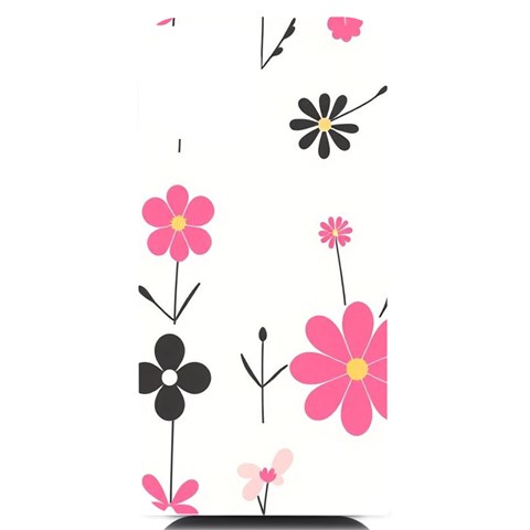 Minimalist Pattern With Simple Lines,flower And Shapes, Creating A Clean And Modern iPhone 14 Black UV Print PC Hardshell Case from ArtsNow.com Front