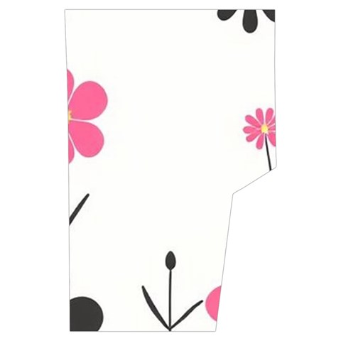 Minimalist Pattern With Simple Lines,flower And Shapes, Creating A Clean And Modern Men s Side Zip Front Pouch Ski And Snowboard Bib Pants	 from ArtsNow.com Back Left Centre