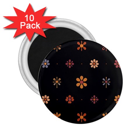 Minimalist Pattern With Simple Lines,flower And Shapes, Creating A Clean And Modern 2.25  Magnets (10 pack)  from ArtsNow.com Front