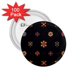 Minimalist Pattern With Simple Lines,flower And Shapes, Creating A Clean And Modern 2.25  Buttons (100 pack) 