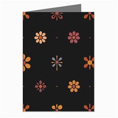 Minimalist Pattern With Simple Lines,flower And Shapes, Creating A Clean And Modern Greeting Cards (Pkg of 8) from ArtsNow.com Left