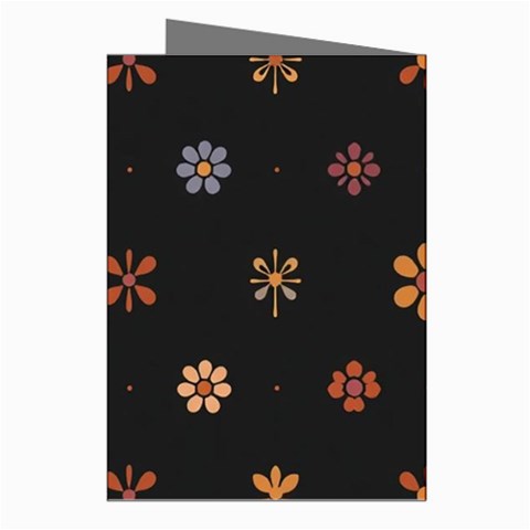 Minimalist Pattern With Simple Lines,flower And Shapes, Creating A Clean And Modern Greeting Cards (Pkg of 8) from ArtsNow.com Right