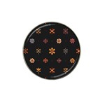 Minimalist Pattern With Simple Lines,flower And Shapes, Creating A Clean And Modern Hat Clip Ball Marker