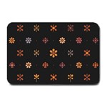 Minimalist Pattern With Simple Lines,flower And Shapes, Creating A Clean And Modern Plate Mats