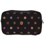 Minimalist Pattern With Simple Lines,flower And Shapes, Creating A Clean And Modern Toiletries Bag (Two Sides)