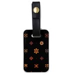 Minimalist Pattern With Simple Lines,flower And Shapes, Creating A Clean And Modern Luggage Tag (one side)