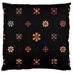 Minimalist Pattern With Simple Lines,flower And Shapes, Creating A Clean And Modern Large Cushion Case (One Side)