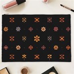 Minimalist Pattern With Simple Lines,flower And Shapes, Creating A Clean And Modern Cosmetic Bag (XXL)