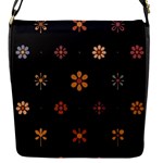 Minimalist Pattern With Simple Lines,flower And Shapes, Creating A Clean And Modern Flap Closure Messenger Bag (S)