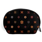 Minimalist Pattern With Simple Lines,flower And Shapes, Creating A Clean And Modern Accessory Pouch (Large)