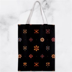 Minimalist Pattern With Simple Lines,flower And Shapes, Creating A Clean And Modern Zipper Classic Tote Bag from ArtsNow.com Front