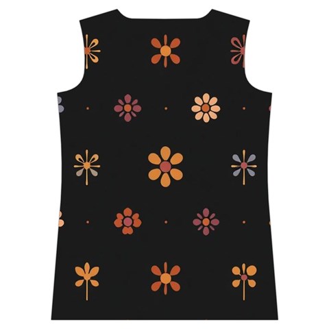 Minimalist Pattern With Simple Lines,flower And Shapes, Creating A Clean And Modern Women s Basketball Tank Top from ArtsNow.com Back