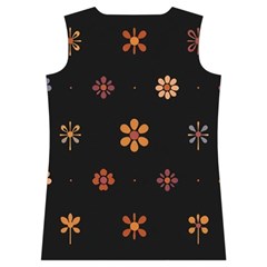 Minimalist Pattern With Simple Lines,flower And Shapes, Creating A Clean And Modern Women s Basketball Tank Top from ArtsNow.com Back