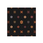 Minimalist Pattern With Simple Lines,flower And Shapes, Creating A Clean And Modern Satin Bandana Scarf 22  x 22 