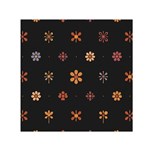 Minimalist Pattern With Simple Lines,flower And Shapes, Creating A Clean And Modern Square Satin Scarf (30  x 30 )