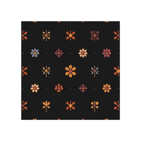 Minimalist Pattern With Simple Lines,flower And Shapes, Creating A Clean And Modern Square Tapestry (Small) from ArtsNow.com Front