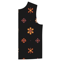 Minimalist Pattern With Simple Lines,flower And Shapes, Creating A Clean And Modern Kid s Button Up Puffy Vest from ArtsNow.com Front Left