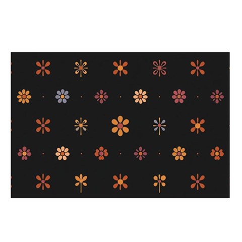 Minimalist Pattern With Simple Lines,flower And Shapes, Creating A Clean And Modern Waist Pouch (Large) from ArtsNow.com Loop