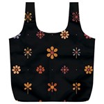 Minimalist Pattern With Simple Lines,flower And Shapes, Creating A Clean And Modern Full Print Recycle Bag (XXXL)