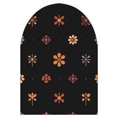 Minimalist Pattern With Simple Lines,flower And Shapes, Creating A Clean And Modern Microwave Oven Glove from ArtsNow.com Front