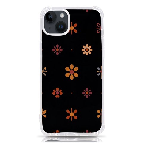 Minimalist Pattern With Simple Lines,flower And Shapes, Creating A Clean And Modern iPhone 14 Plus TPU UV Print Case from ArtsNow.com Front