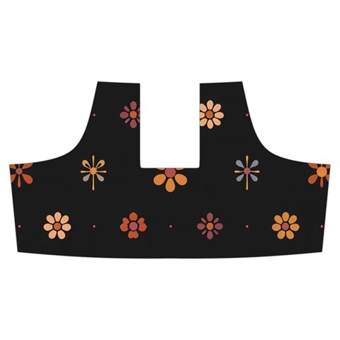 Minimalist Pattern With Simple Lines,flower And Shapes, Creating A Clean And Modern Men s Side Zip Front Pouch Ski And Snowboard Bib Pants	 from ArtsNow.com Front