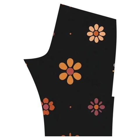 Minimalist Pattern With Simple Lines,flower And Shapes, Creating A Clean And Modern Men s Side Zip Front Pouch Ski And Snowboard Bib Pants	 from ArtsNow.com Back Right