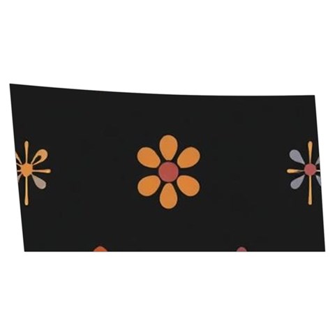 Minimalist Pattern With Simple Lines,flower And Shapes, Creating A Clean And Modern Men s Side Zip Front Pouch Ski And Snowboard Bib Pants	 from ArtsNow.com Front Right