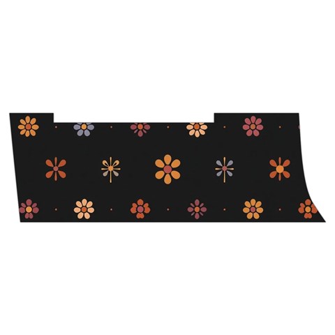 Minimalist Pattern With Simple Lines,flower And Shapes, Creating A Clean And Modern Men s Side Zip Front Pouch Ski And Snowboard Bib Pants	 from ArtsNow.com Waistband Right