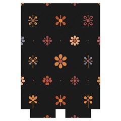 Minimalist Pattern With Simple Lines,flower And Shapes, Creating A Clean And Modern Automatic Folding Umbrella with Case (Small) from ArtsNow.com Case