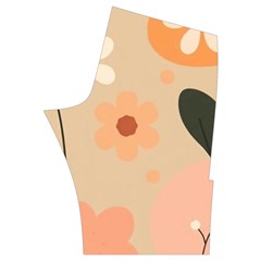 Minimalist Pattern With Simple Lines,flower And Shapes, Creating A Clean And Modern Men s Side Zip Front Pouch Ski And Snowboard Bib Pants	 from ArtsNow.com Back Right