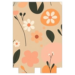 Minimalist Pattern With Simple Lines,flower And Shapes, Creating A Clean And Modern Automatic Folding Umbrella with Case (Large) from ArtsNow.com Case